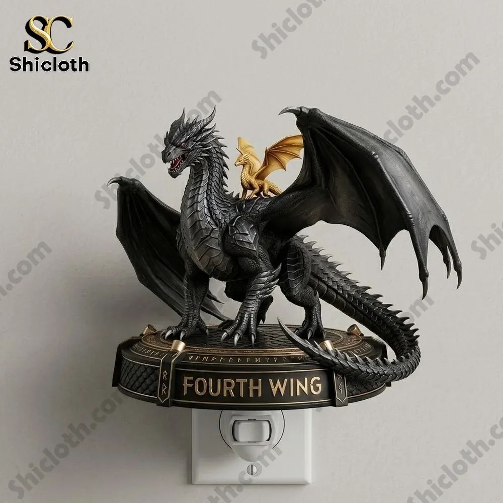 Fourth Wing:Tairn & Andarna Night Light