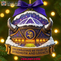 Minnesota Vikings Stadium 2025 Christmas Ornament