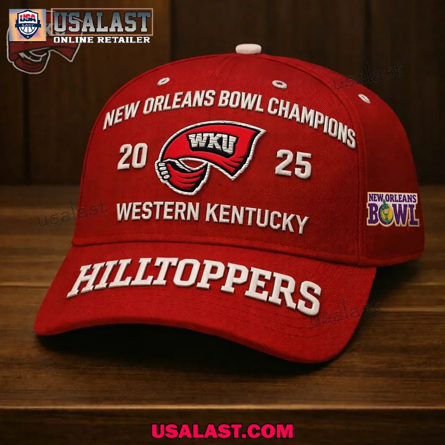 Western Kentucky Hilltoppers 2025 New Orleans Bowl Champions Classic Cap