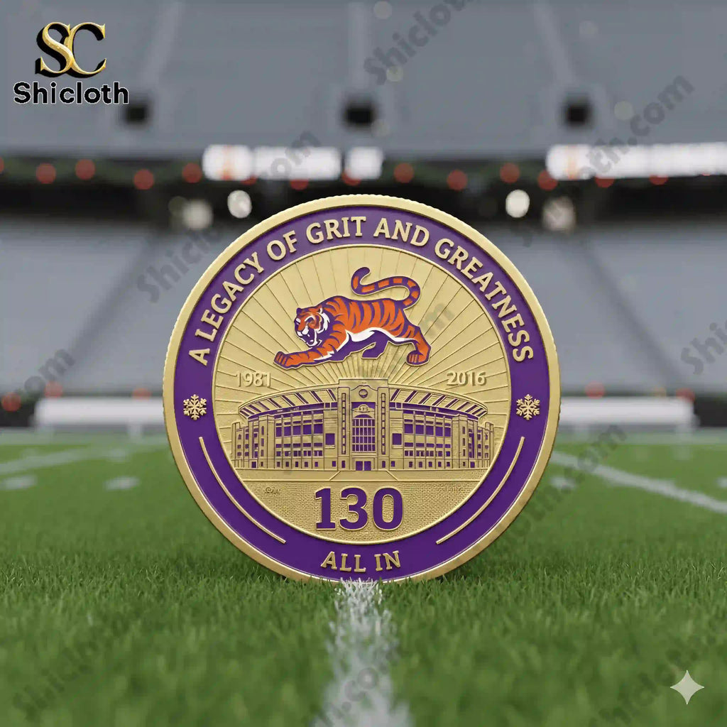 Clemson Tigers 130th Anniversary Commemorative Coin