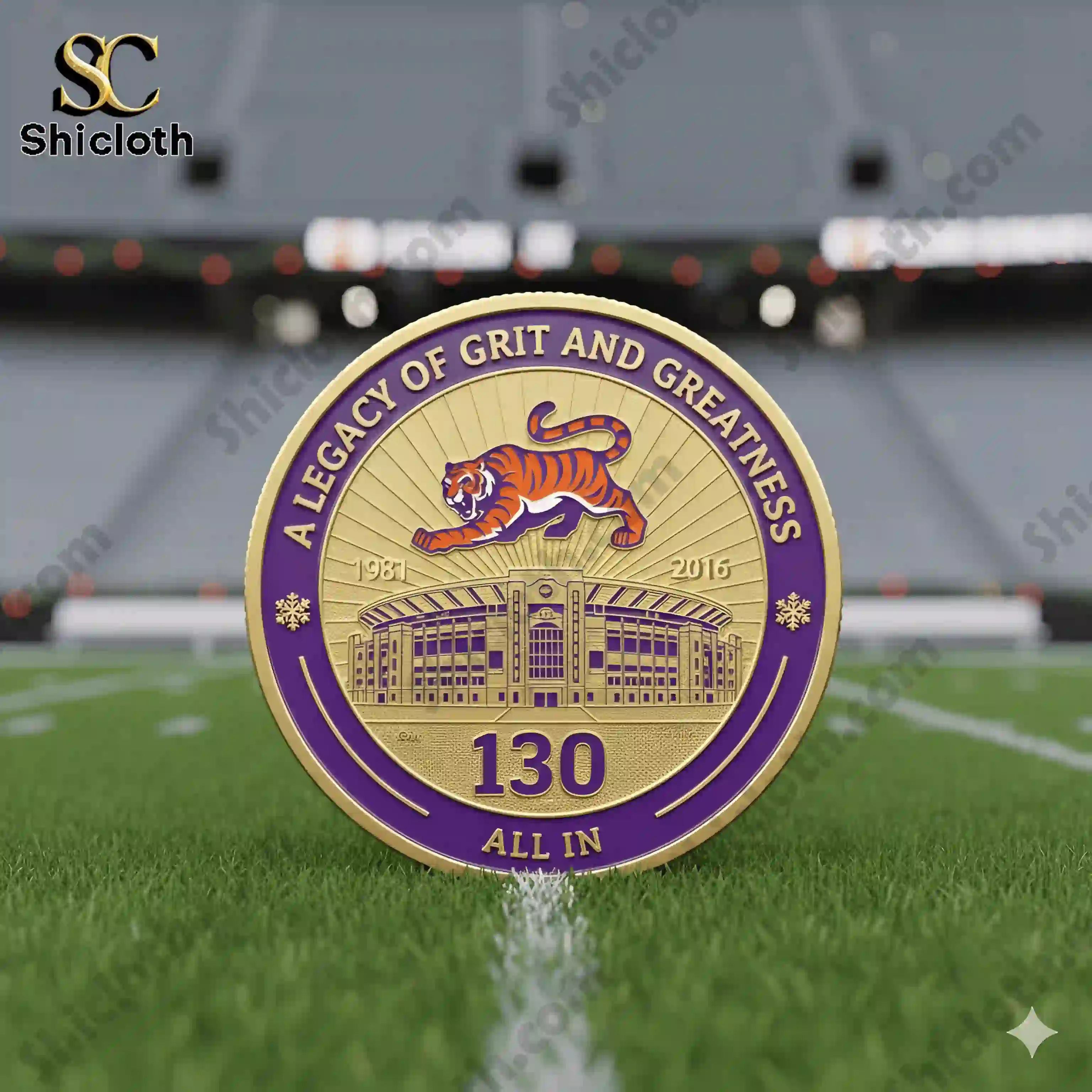 Clemson Tigers 130th Anniversary Commemorative Coin