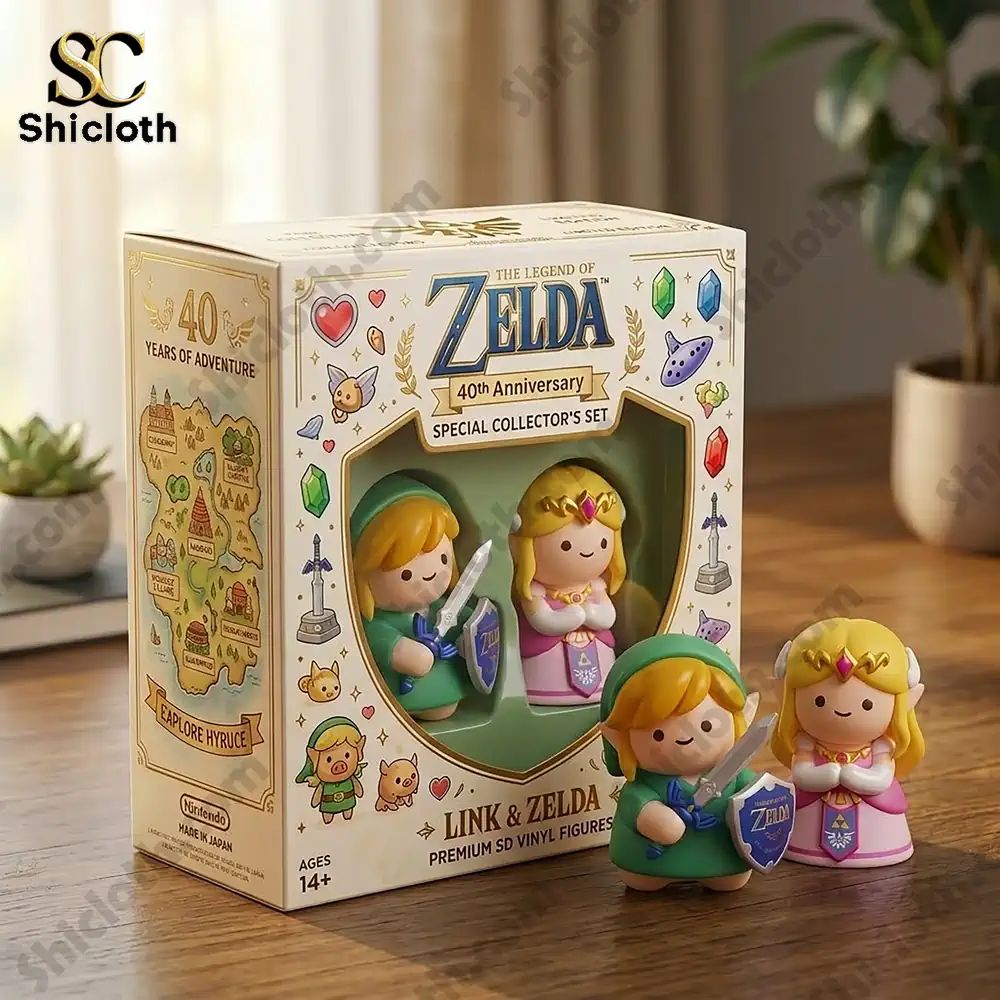 Link & Zelda 40th Anniversary Collectible Pop! Figure