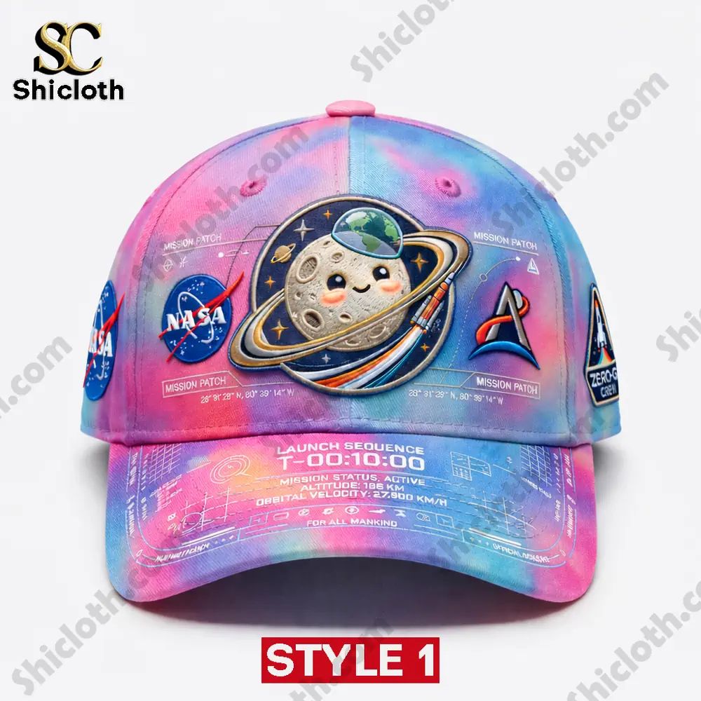 NASA Mission Patch Space Cap