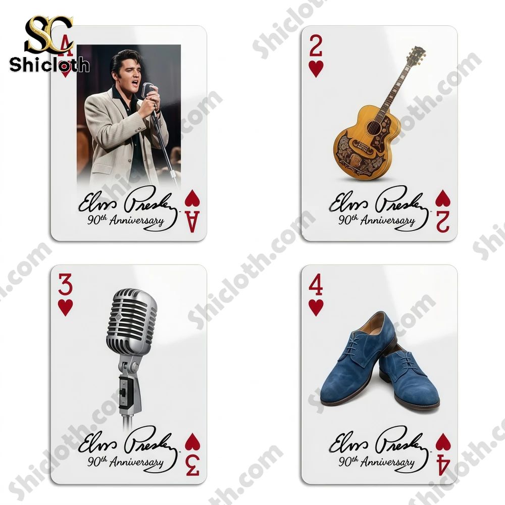 Elvis Presley 90th Anniversary Commemorative Playing Cards