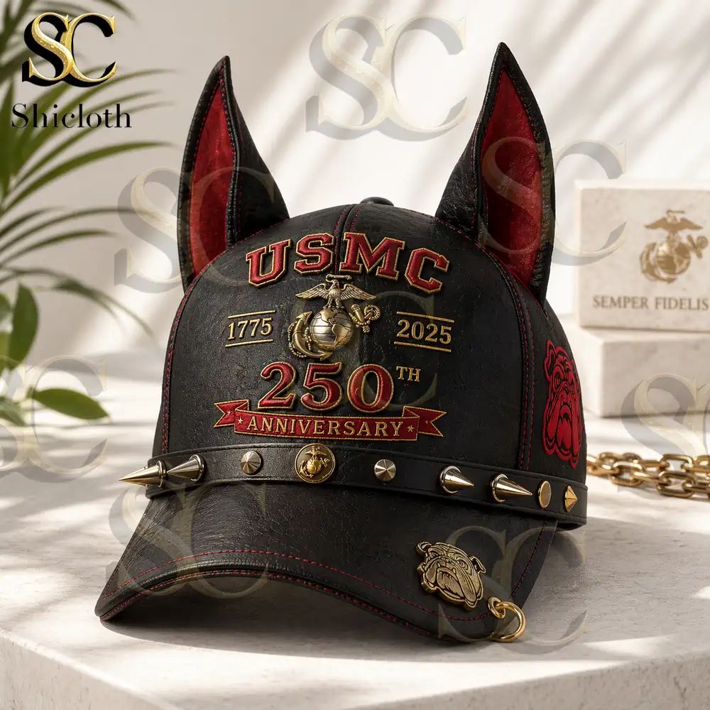 USMC Devil Dog 250th Anniversary Cap