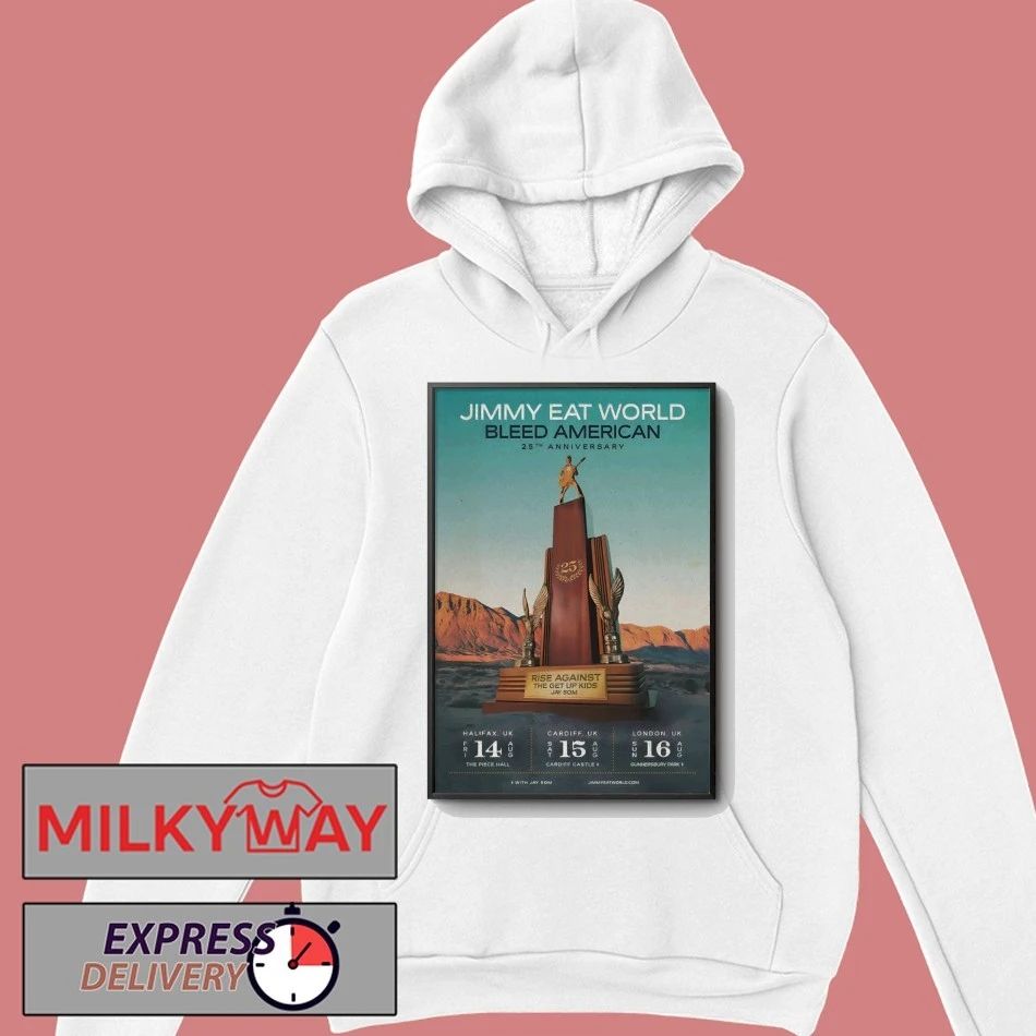Jimmy Eat World Aug 15 2026 The Cardiff Castle In Cardiff UK Poster shirt