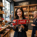 Wheels Coca Cola Holiday Truck 140th Anniversary Edition Toy
