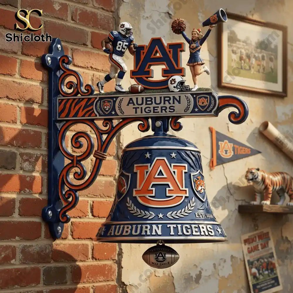 Auburn Tigers Limited Edition Wall Bell