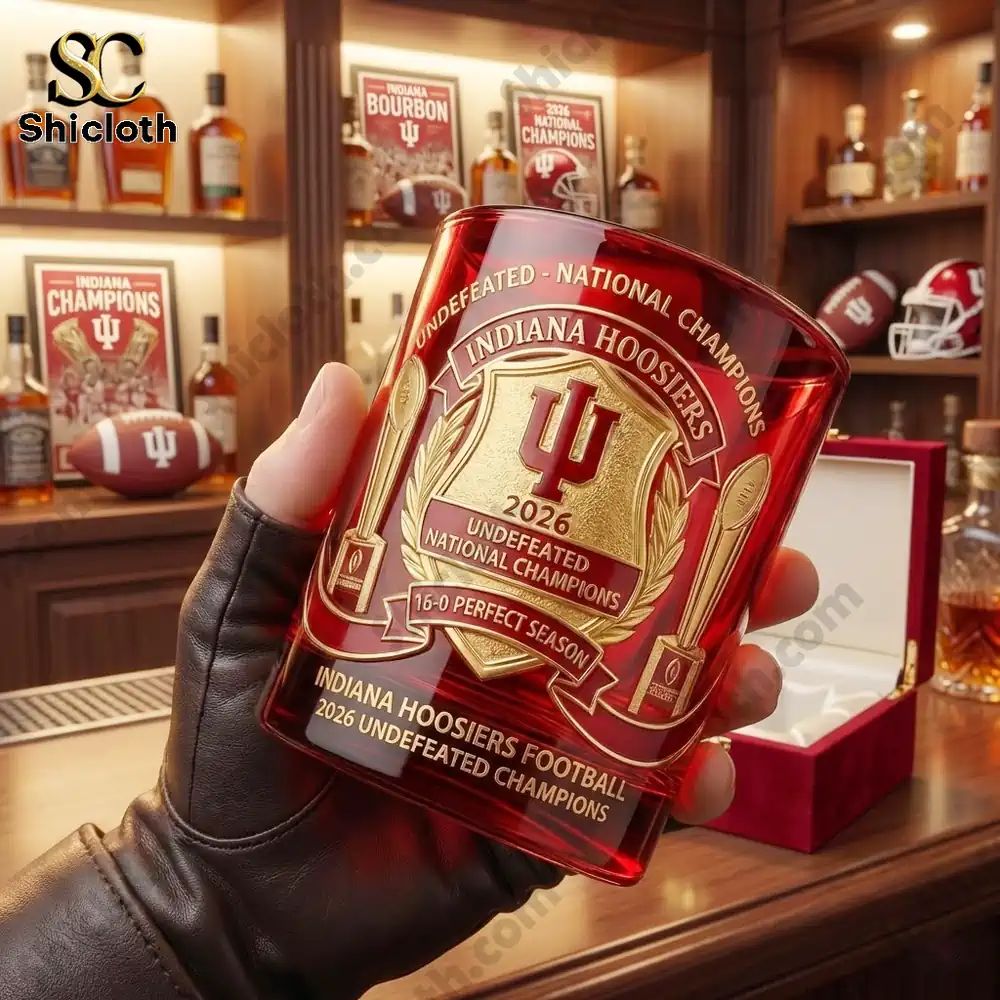 2026 College Football Playoff National Championship Commemorative Edition Glass