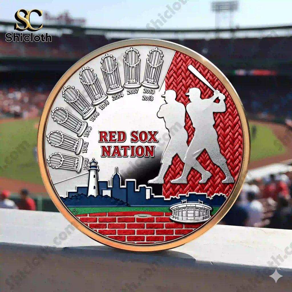 Boston Red Sox 125th Anniversary Commemorative Edition Coin