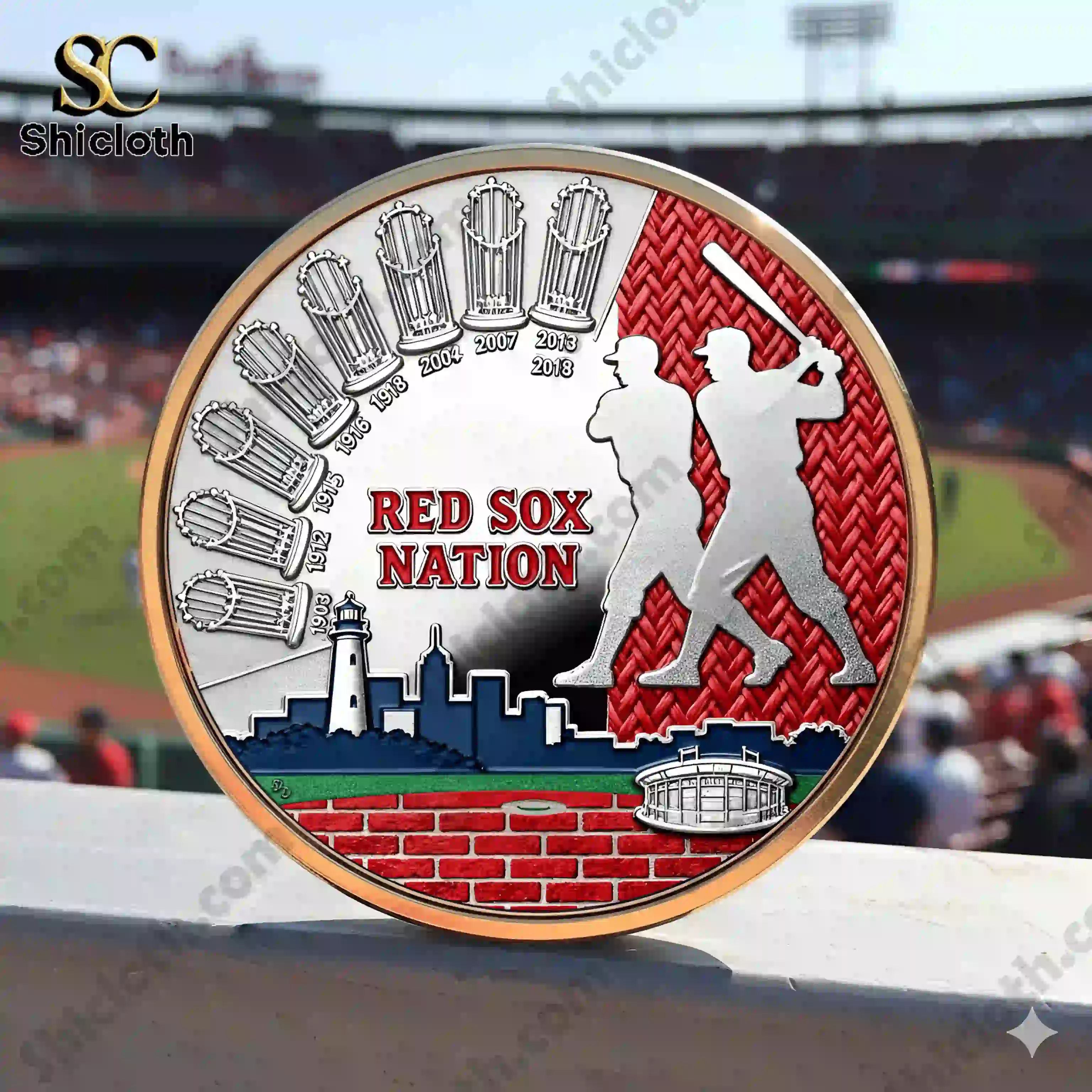 Boston Red Sox 125th Anniversary Commemorative Edition Coin