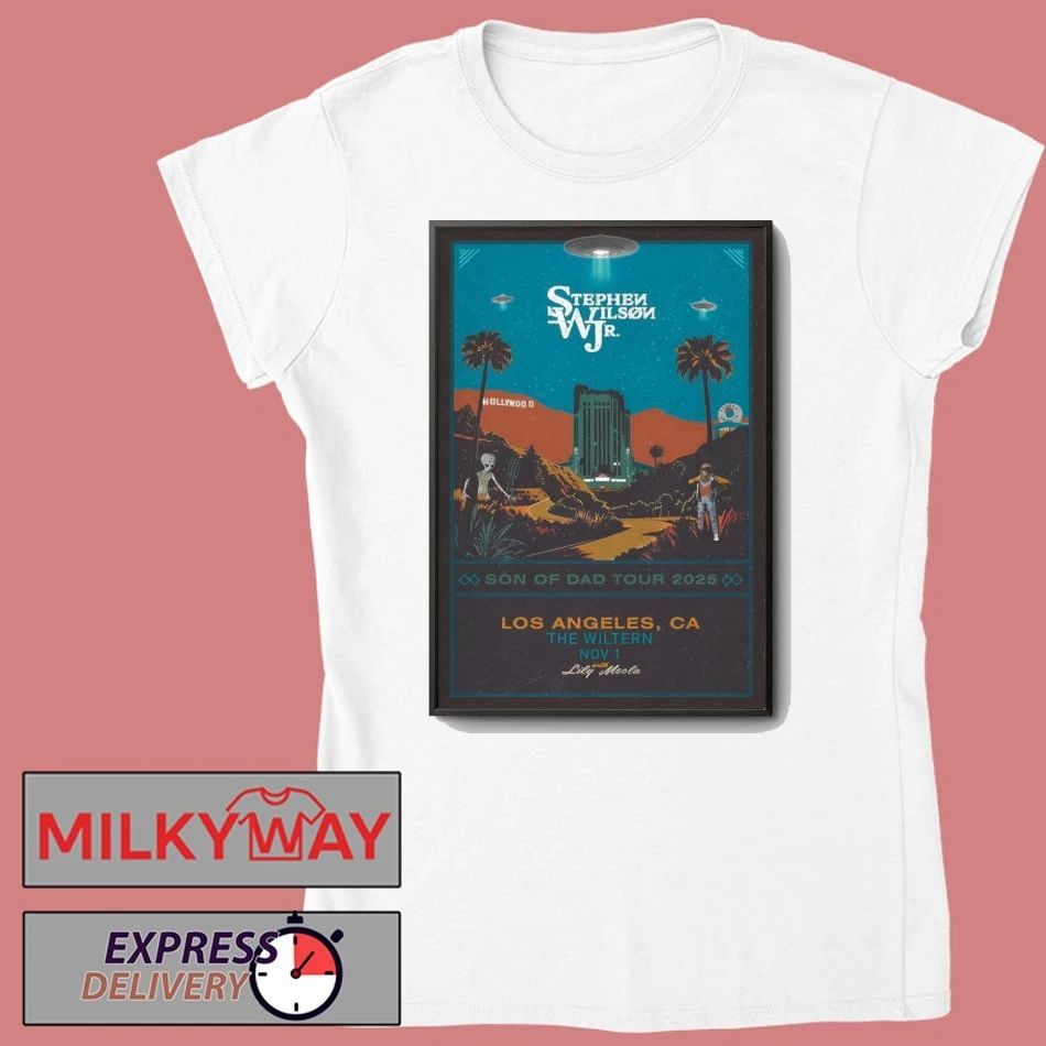 Stephen Wilson JR. Los Angeles Tour On Nov 1 2025 Poster shirt