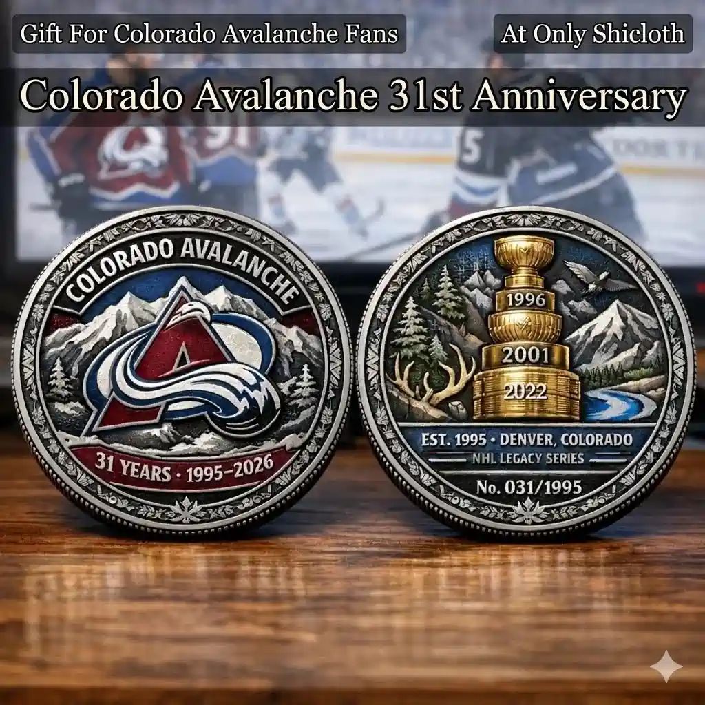 Colorado Avalanche 31st Anniversary Legacy Coin