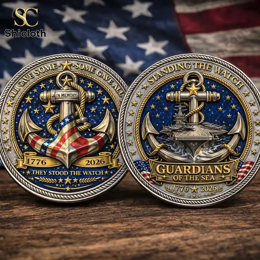 Guardians Of The Sea All Gave Some, Some Gave All Celebrate Coin