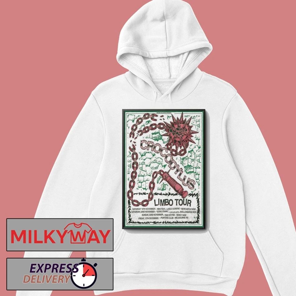 Crocodylus Limbo Tour 25 Poster shirt