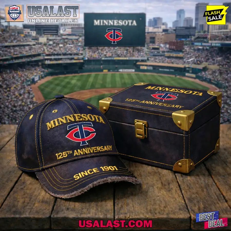 Minnesota Twins 125th Anniversary 1901-2026 Classic Cap