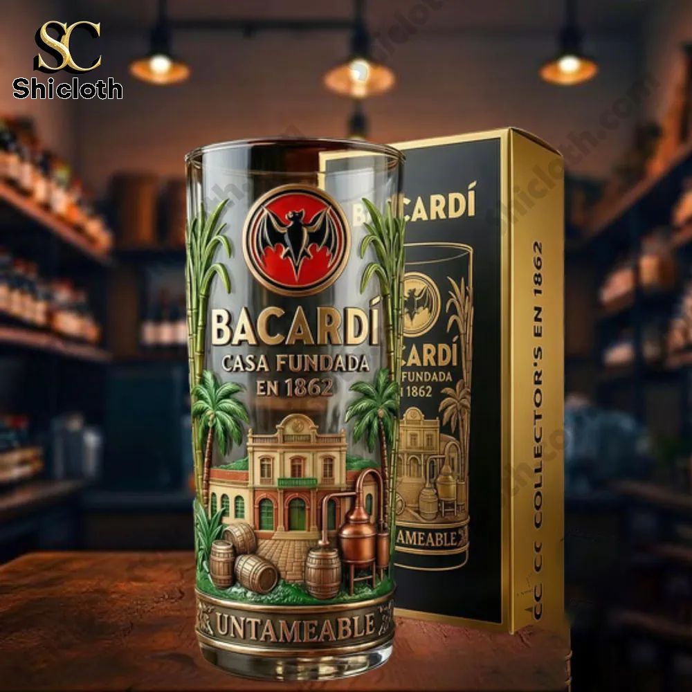 The Bacardi Casa Fundada En 1862 Legacy Glass
