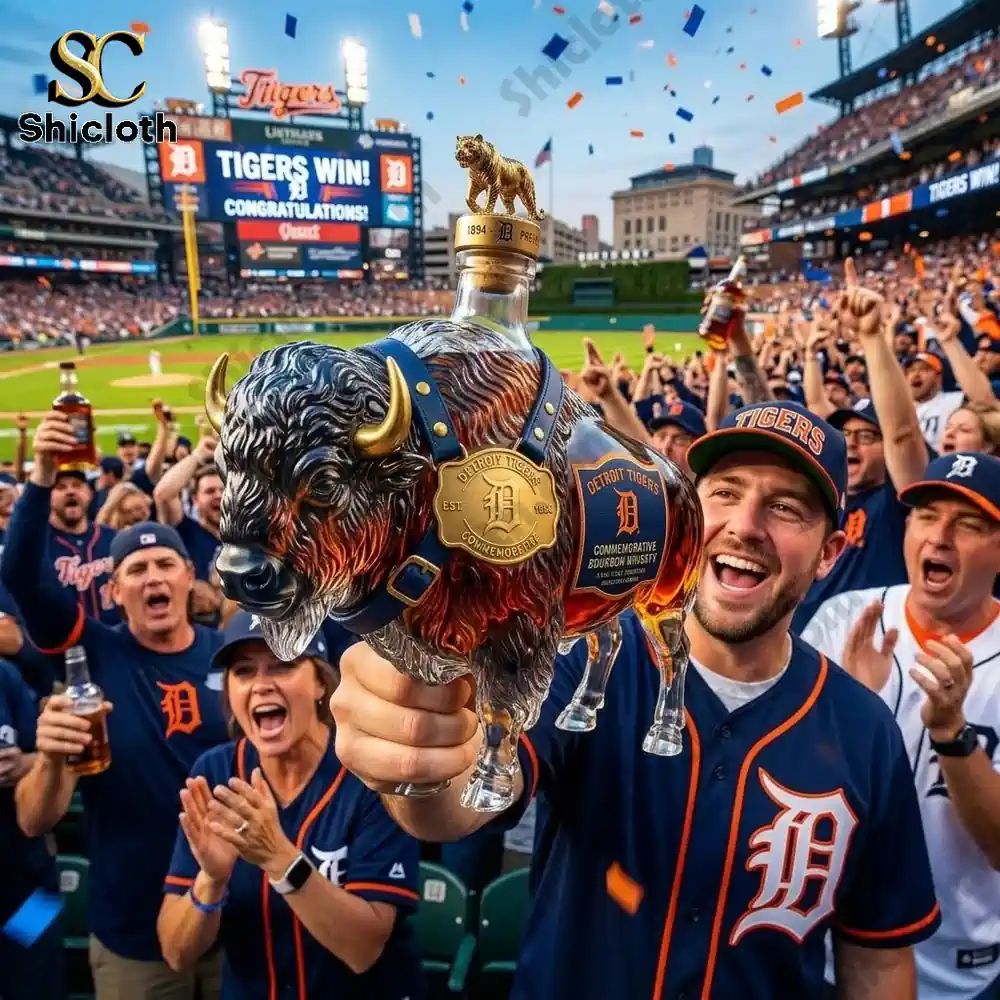Bison Spirit BuffaloTrace x Detroit Tigers Commemorative Bourbon Whiskey