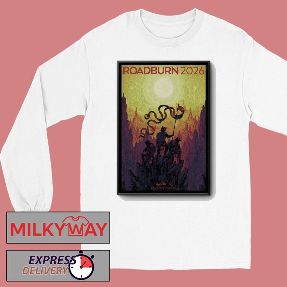 Roadburn Festival 4 16-4 19 2026 Tilburg, NL Poster shirt