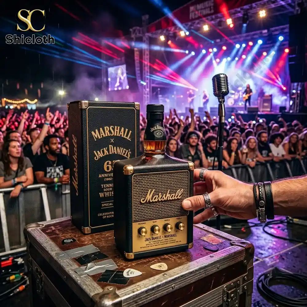 Marshall 65th Anniversary Jack Daniel’s Whiskey Bottle
