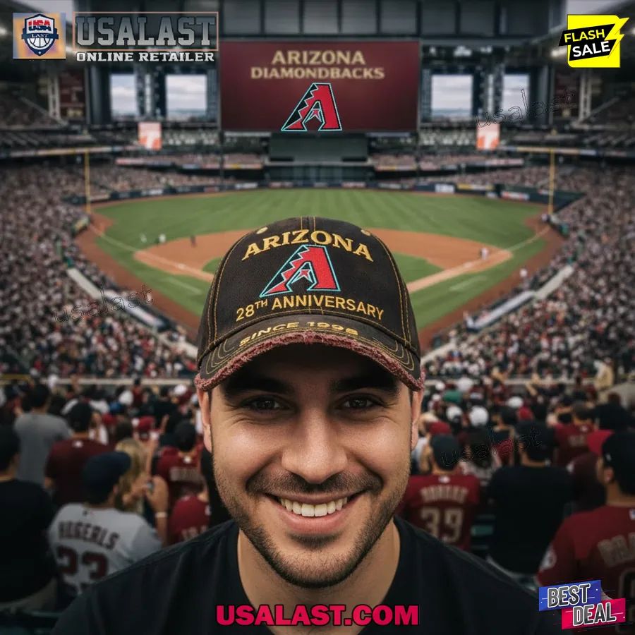 Arizona Diamondbacks 28th Anniversary 1998-2026 Classic Cap