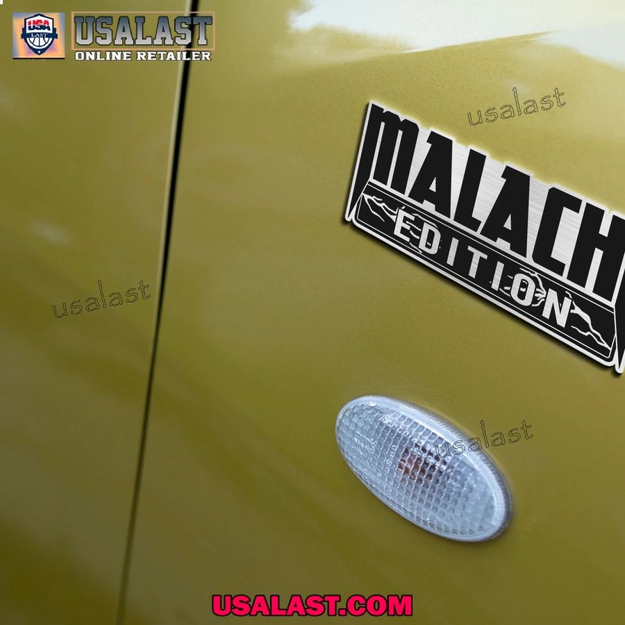 Malachi Rock Band 3D Engraved Car Emblem Badge