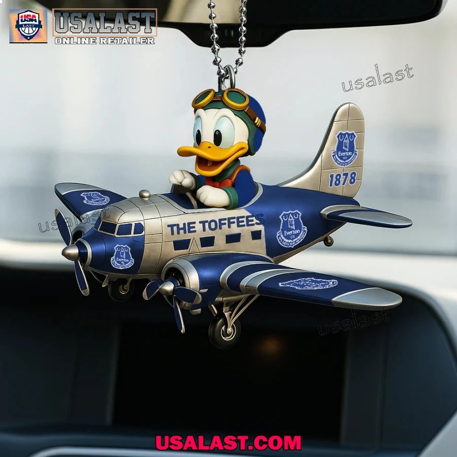 Everton x Donald Duck Christmas Hanging Ornament