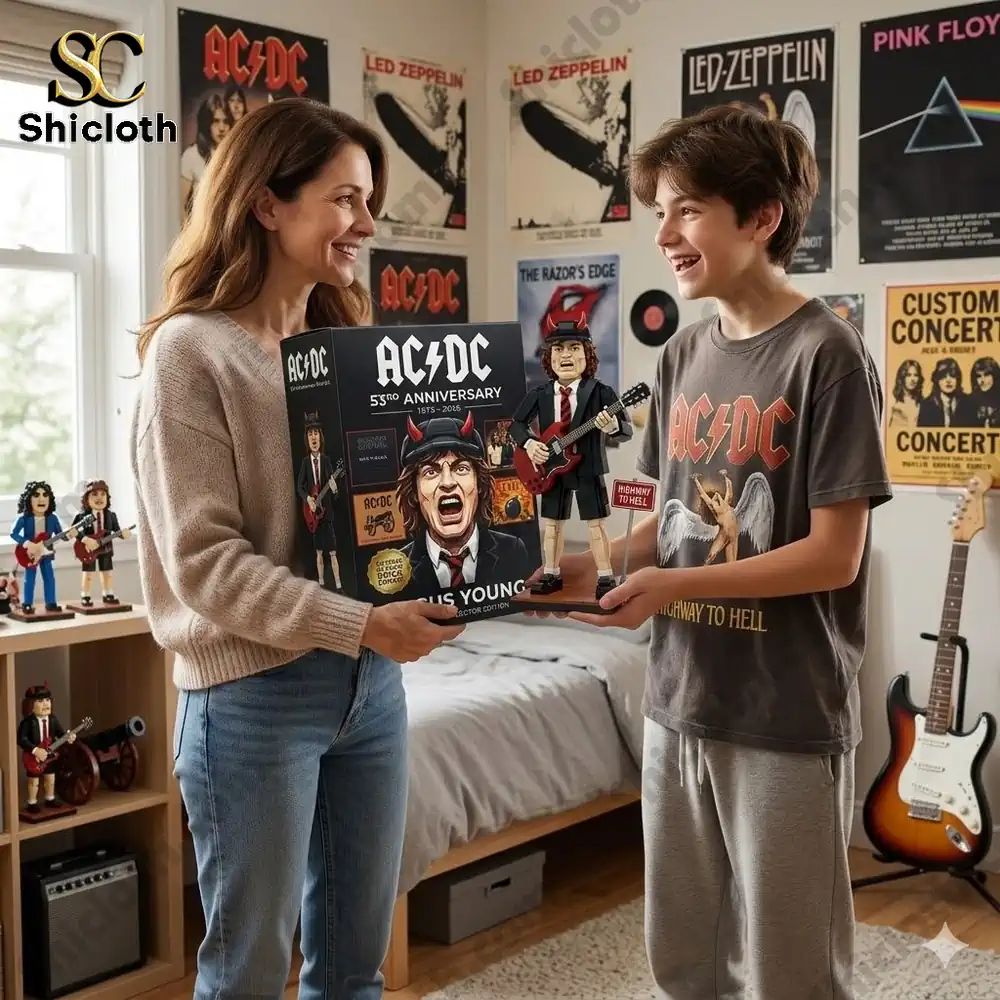AC_DC 53rd Anniversary Legendary Rock Guitarist Brick Edition