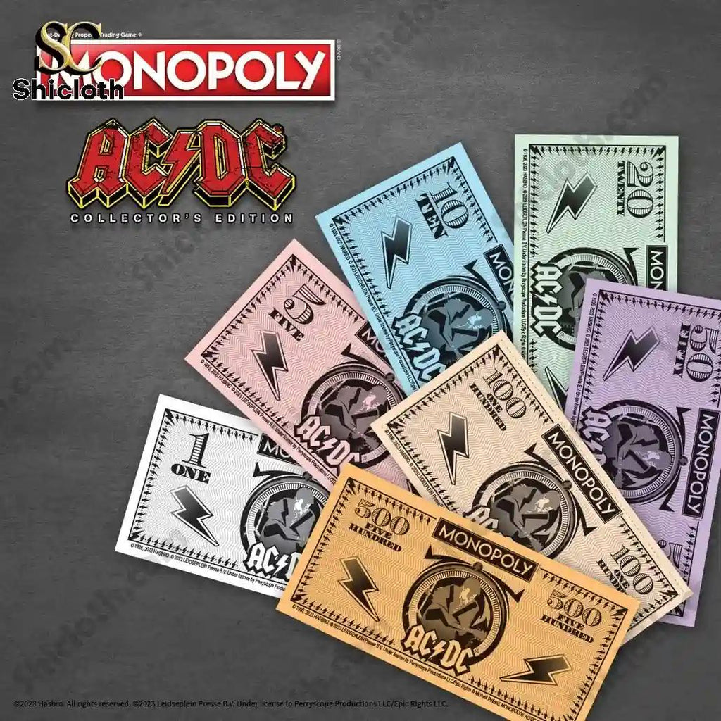 ACDC Back in Black Edition Monopoly Game