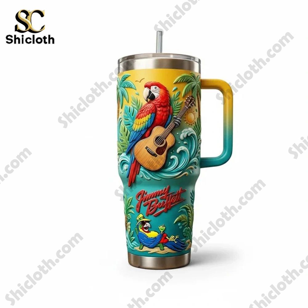 Jimmy Buffett Margaritaville A Lot To Drink About Tumbler
