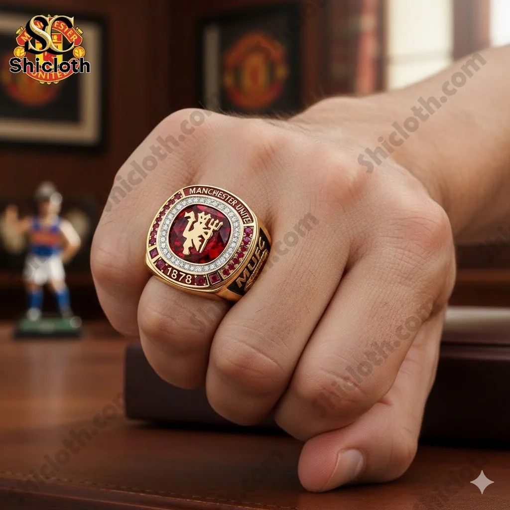 Manchester United Glory Glory Man Utd Custom Rings