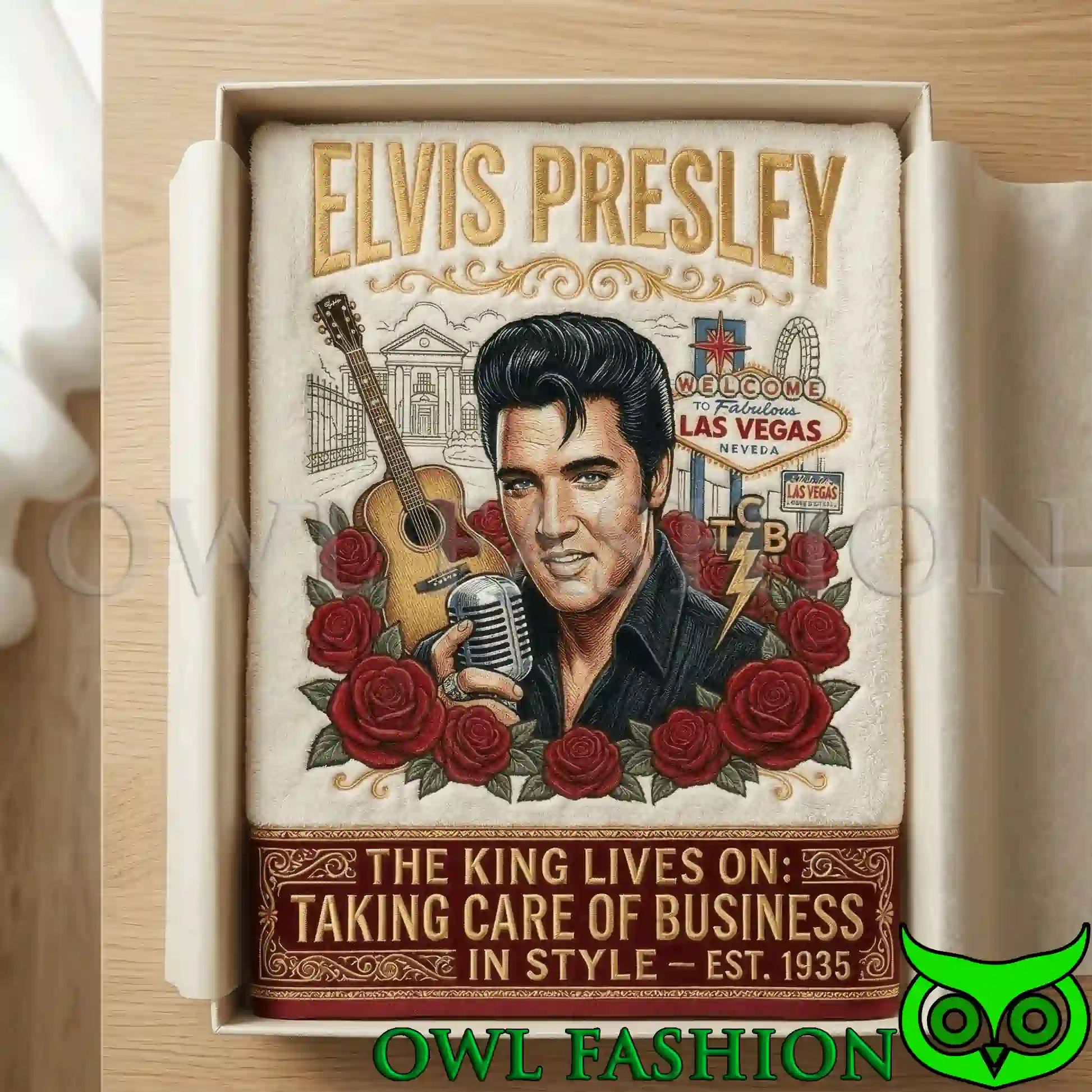 Elvis Presley Premium Bath Towels