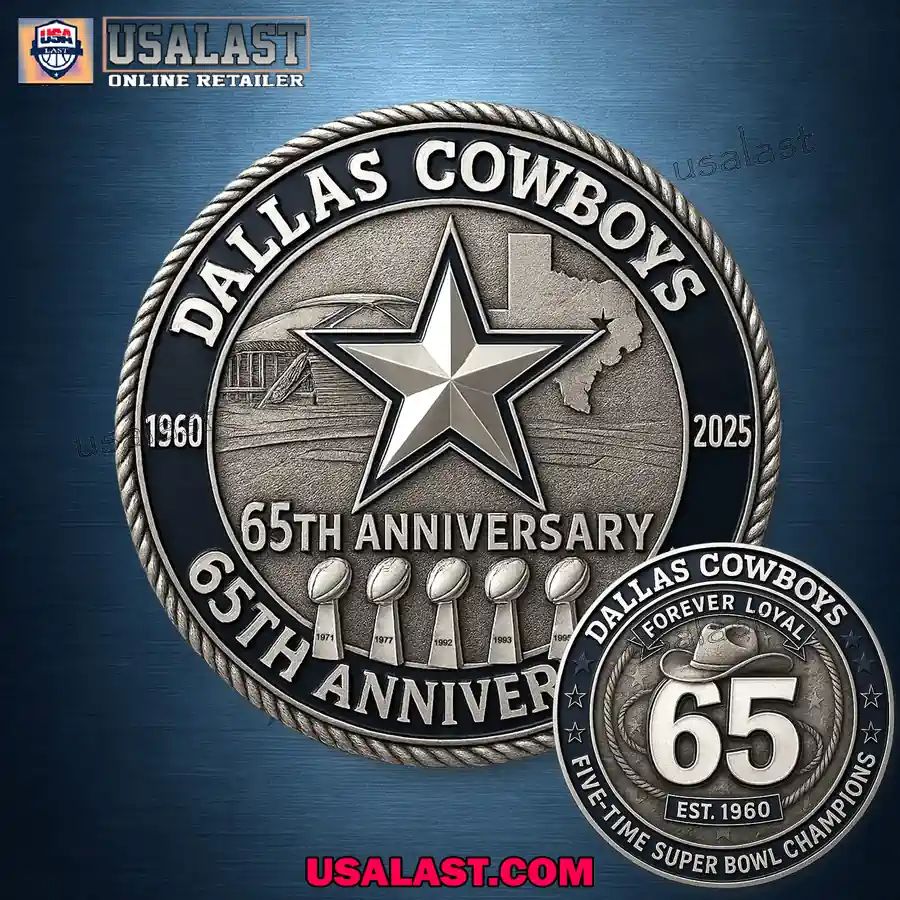 Dallas Cowboys 65 Years of Cowboys Pride Commemorative Coin