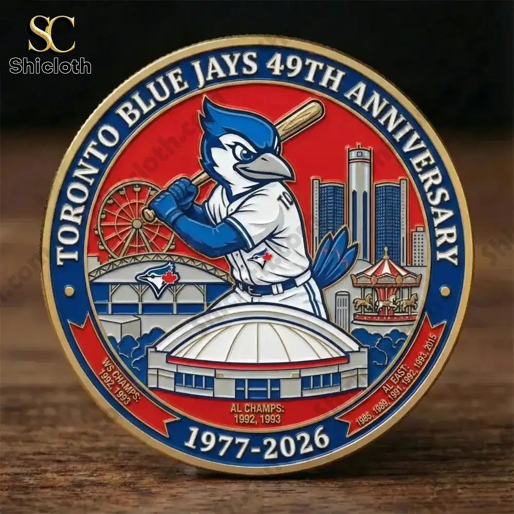 Toronto Blue Jays 49th Anniversary Commemorative Coin