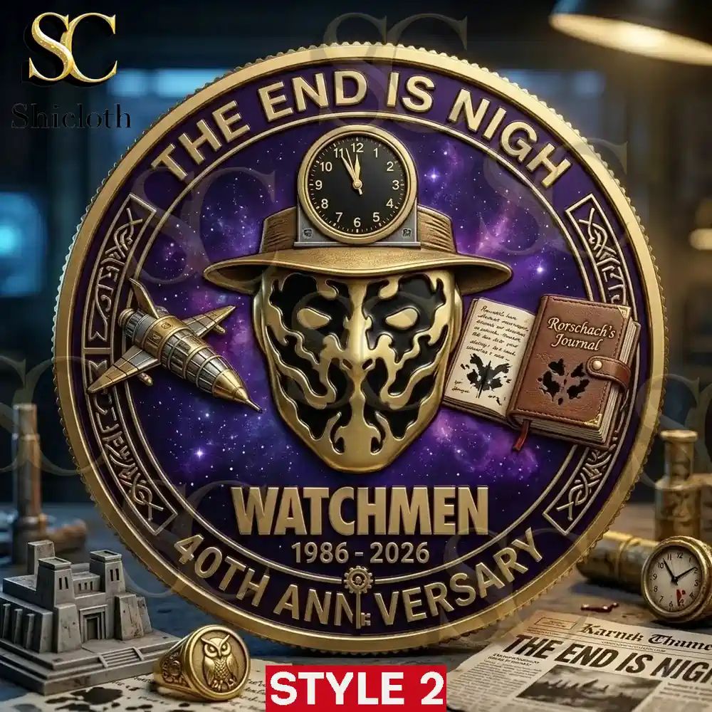 Watchmen 40th Anniversary Commemorative Coins