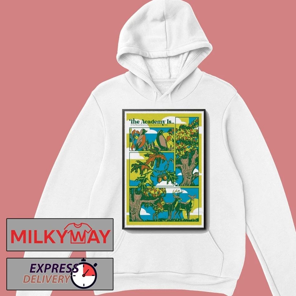 The Academy Is… Nov 15 2025 In Detroit MI Poster shirt