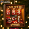 Kansas City Chiefs Locker Room Ornament