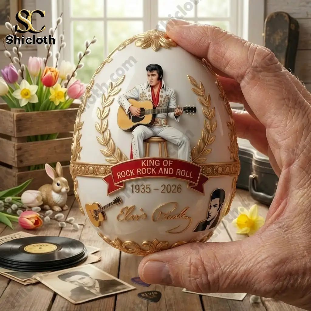 King of Rock and Roll Commemorative Egg
