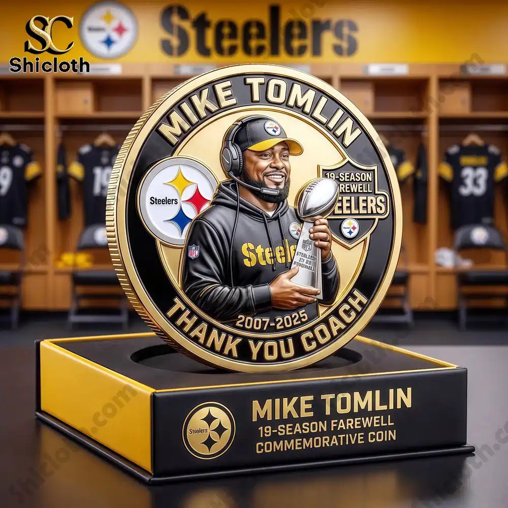 Mike Tomlin 19-Season Farewell Commemorative Coin