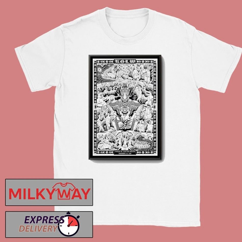 King Gizzard & The Lizard Wizard Tour 2025 London UK Poster shirt