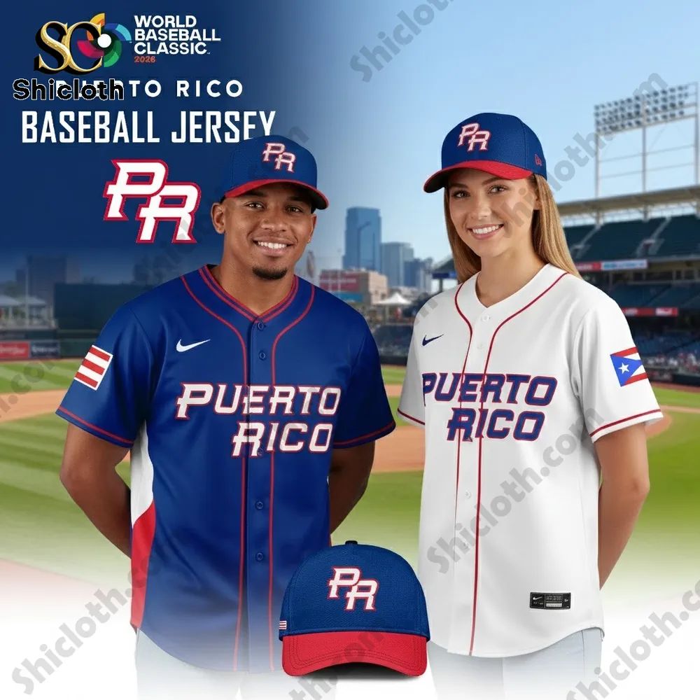 Puerto Rico Baseball 2026 World Baseball Classic Jersey Limited Edition