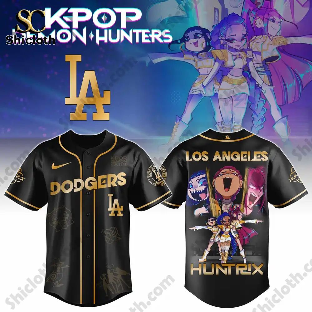 ALL TEAM MLB x “Golden” Kpop Hunter Demon Jersey