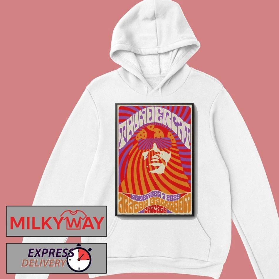 Thundercat Byline Bank Aragon Ballroom Chicago IL Nov 7 2025 Poster shirt