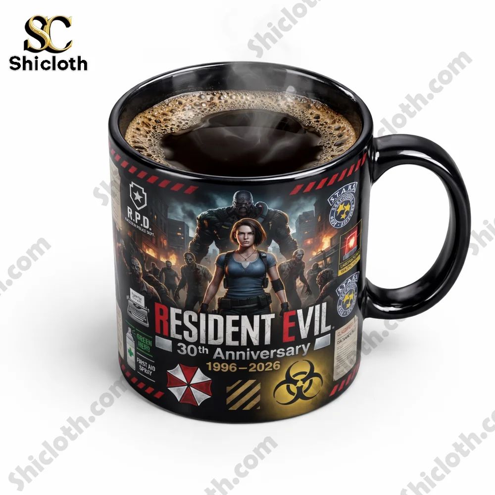 Resident Evil 30th Anniversary Horror Commemorative Mug