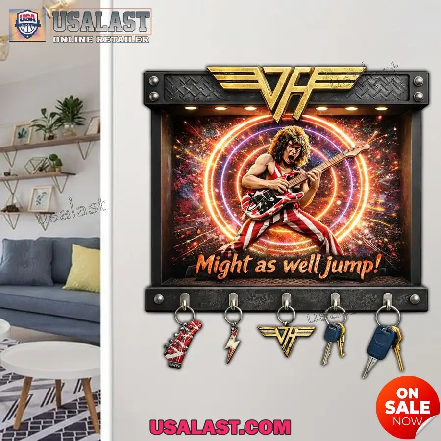 Van Halen Might As Well Jump Wall Key Holder