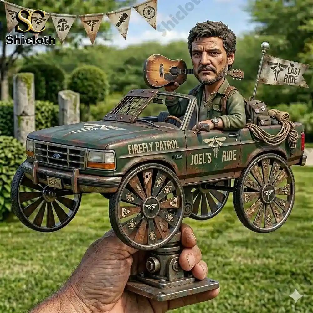 Pedro Pascal x Ford F-150 Firefly Patrol Wind Spinner For Garden