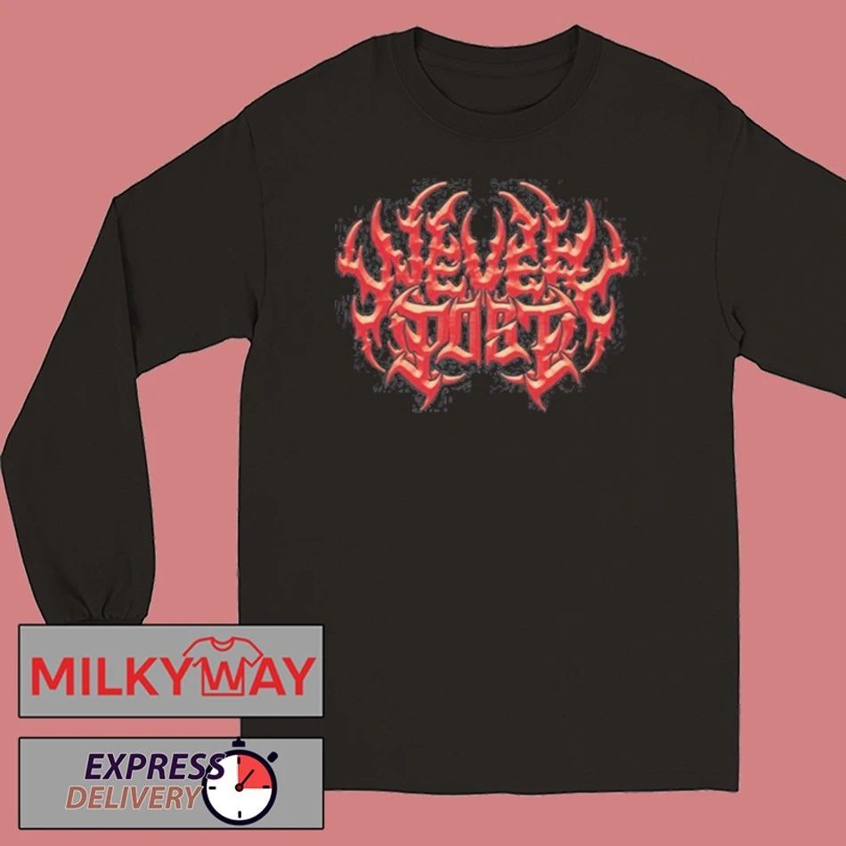 Never Post Metal Logo Shirt