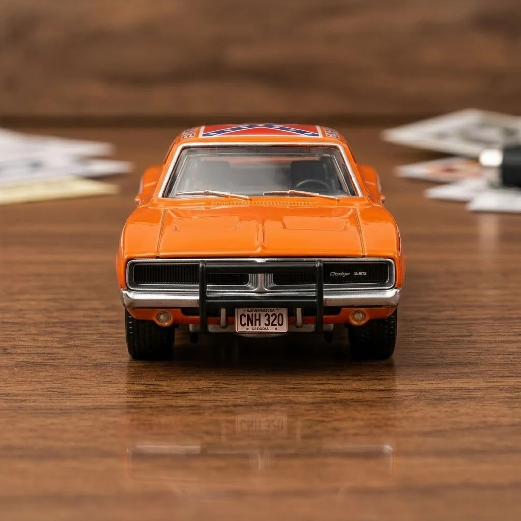 Wheels The Dukes of Hazzard 47th Anniversary General Lee 1970 Dodge Charger Edition Toy