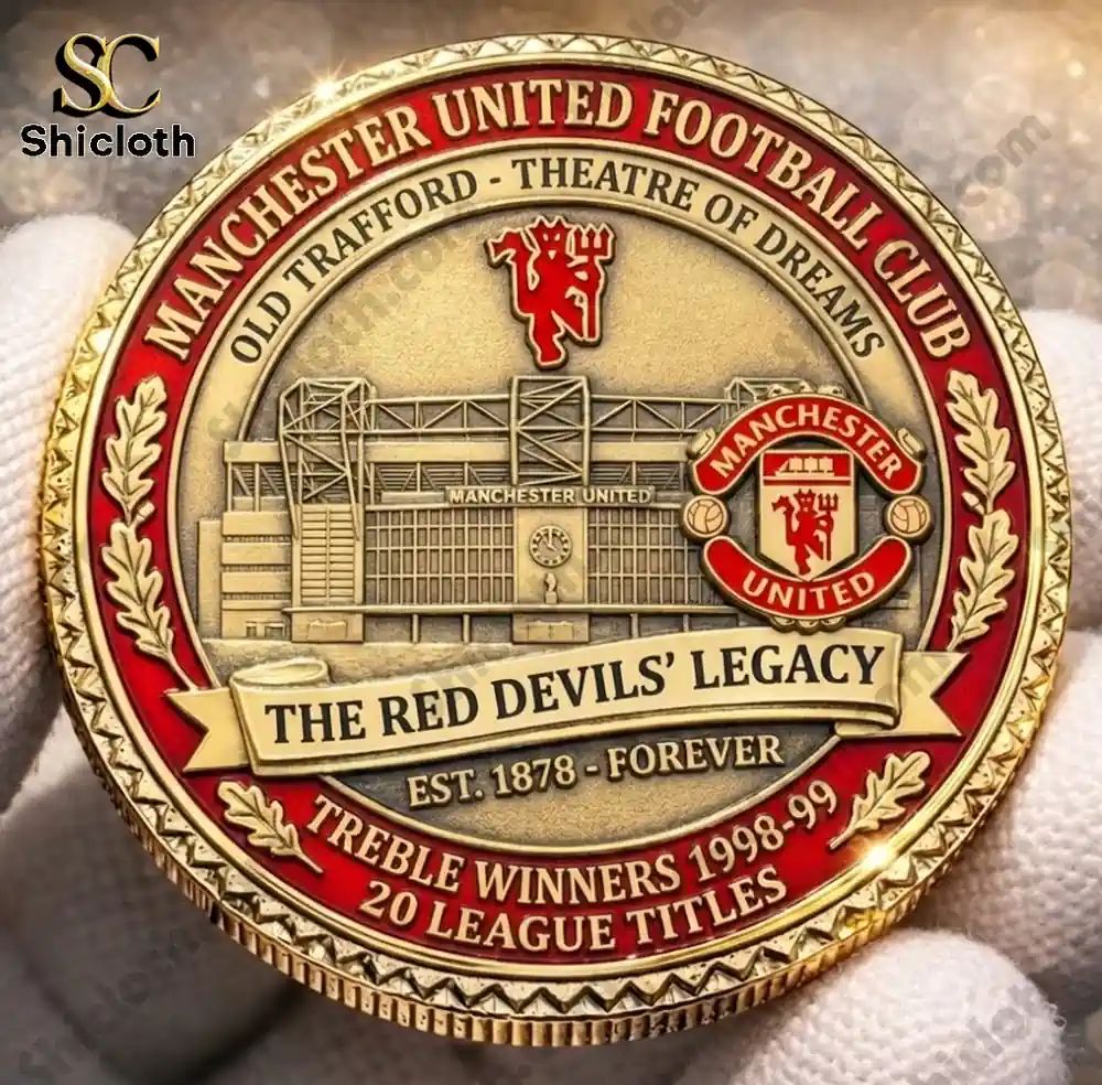 M.U The Red Devil Legacy Commemorative Coin