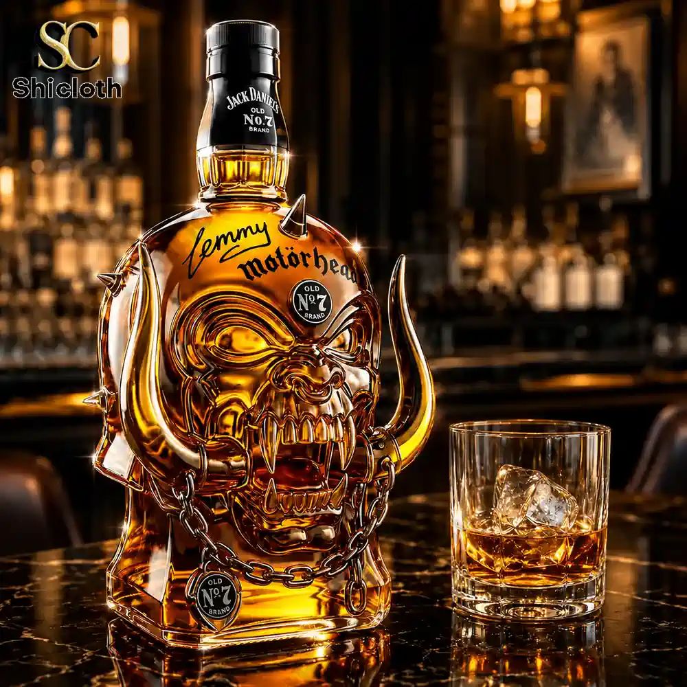 Mot?rhead x Jack Daniel’s War-Pig Whiskey Bottle
